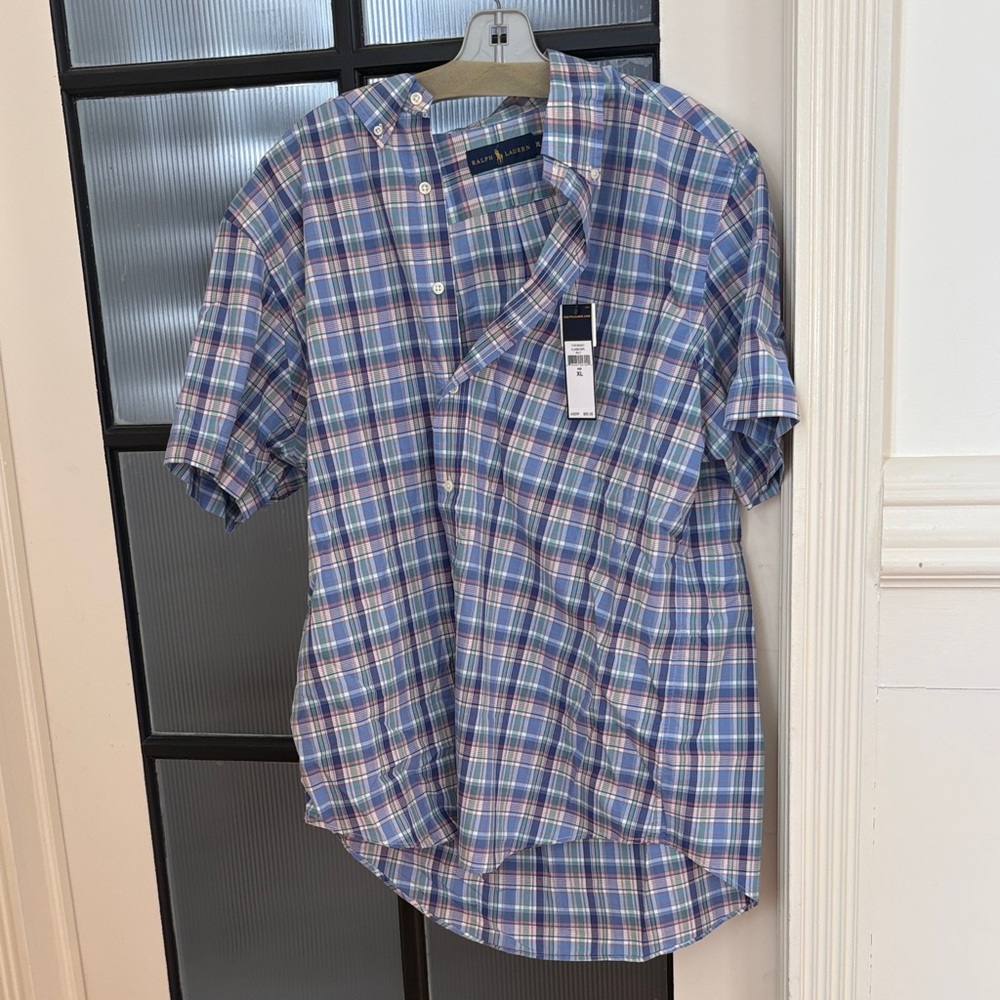 Ralph Lauren  Multicolor Plaid Button Down Shirt